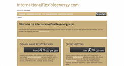 Desktop Screenshot of internationalflexibleenergy.com