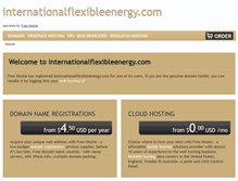 Tablet Screenshot of internationalflexibleenergy.com